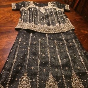 Indian/Bollywood/Desi/ Pakistani Lehenga/Lengha/lenga Choli dupatta